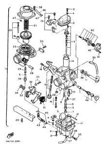 TT600W Карбюратор