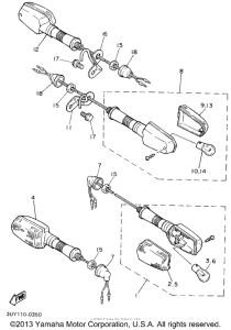 XT600EF Turnsignal flasher light