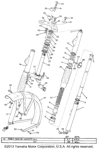 L5T Передняя вилка