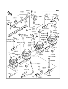 ZR400 Карбюратор
