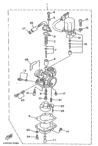 YE80 Карбюратор