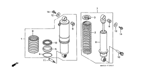 GL1500A Rear cushion