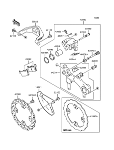  Задний тормоз