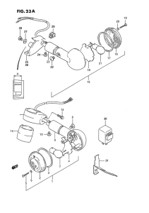 LS650 Поворотники