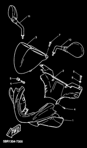 YQ50 Обтекатель 1