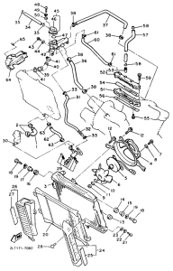 V-MAX12 Radiator. hose