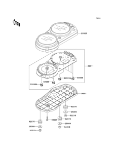 ZX600 Приборы