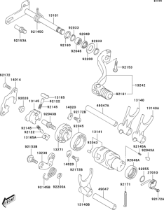  Gear change mechanism(1 / 2)