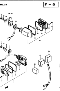 GS850 Поворотники