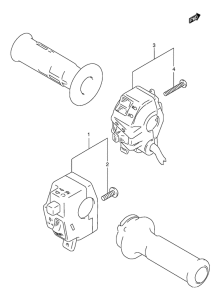 DR800 Рулевой переключатель