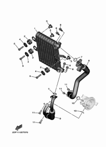 XV1900FDD Масляный картер