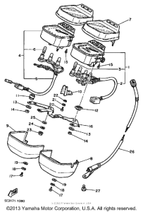 XV750MK Приборы