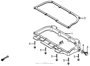 CX650 Маслянный поддон