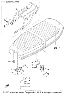 RD200A Сиденье