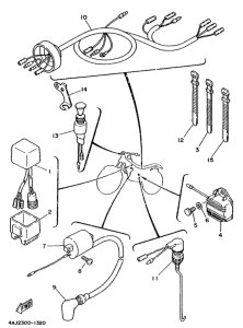 TY250R Электрика 1