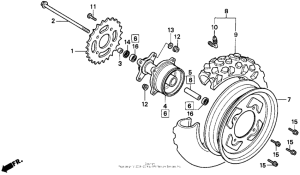 EZ90 Переднее колесо