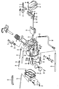 DR350 Carburetor assy