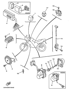 TDR125 Электрика 2