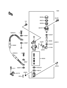  Задний торм цилиндр