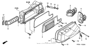 NSS250 (ABS) Воздушный фильтр