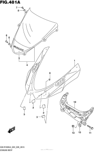 GSX-R1000 Cowling Body