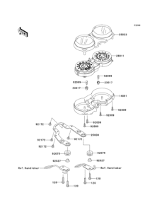 EJ800 Спидометр