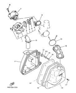 YN50R Впускная система