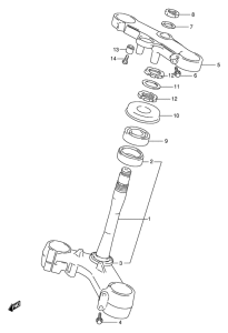 TL1000 Траверса нижняя