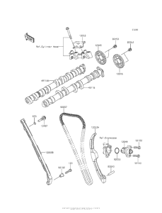 ZX1000 Распред вал