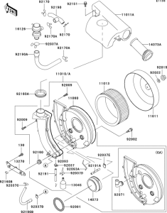 VN800 Air cleaner(1 / 2)