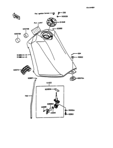 KMX125 Fuel tank(1 / 2)