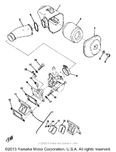 TY80B Впускная система