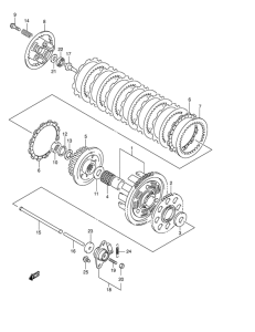GSF600 Бендикс