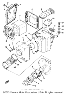 TT500G Впускная система