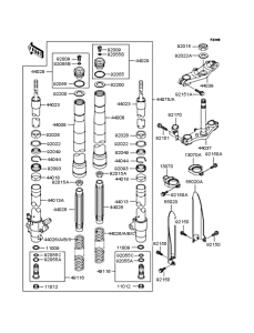  Передняя вилка