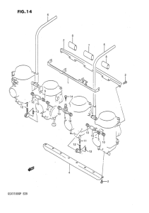 GSX1100 Карбюратор fittings