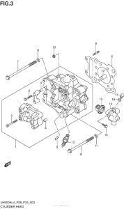 UH200 Головка цилиндров