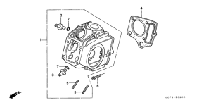 XR70R Головка цилиндров