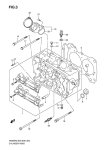AN650 (ABS) Головка цилиндров