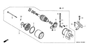  Стартерный мотор
