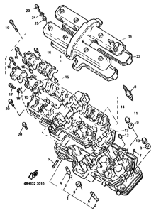 GTS1000A Головка цилиндров