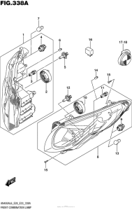 AN400 (ABS) Front Combination Lamp