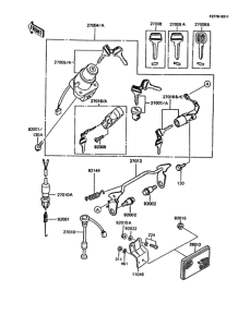 KMX125 Ignition switch(1 / 2)