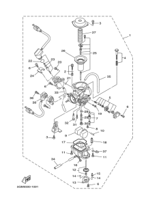 YP250 Карбюратор