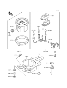 KDX125 Приборы