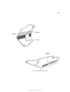 KL650 Decals (Green)(White)(Eff)
