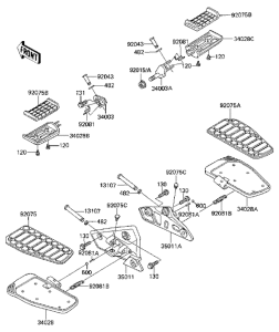 ZN1300 Подножки