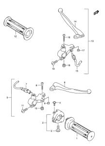 AE50 Рулевой рычаг