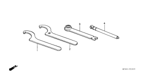 CR80R Инструмент