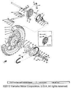 DT100B Переднее колесо